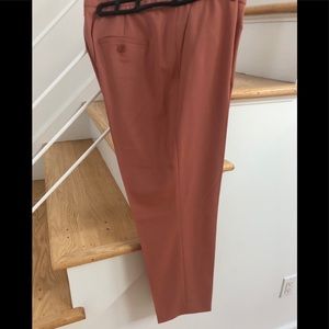 Theory Pink Trouser pants size 12 brand new